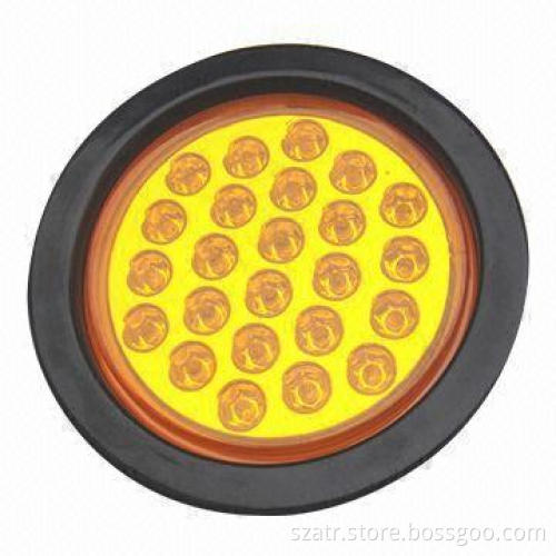 24 LED Car Signal Lamp, Available in Yellow Color